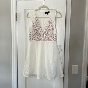 Lulus white mini dress